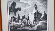 Appraisal: T. H. Benton County Politics Lithograph, ca. 1973