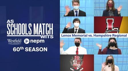 Video thumbnail: As Schools Match Wits Lenox Memorial vs. Hampshire Regional (May 1, at 7:30 p.m.)