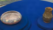 Appraisal: Frederick Rhead Bowl & George Ohr Pot