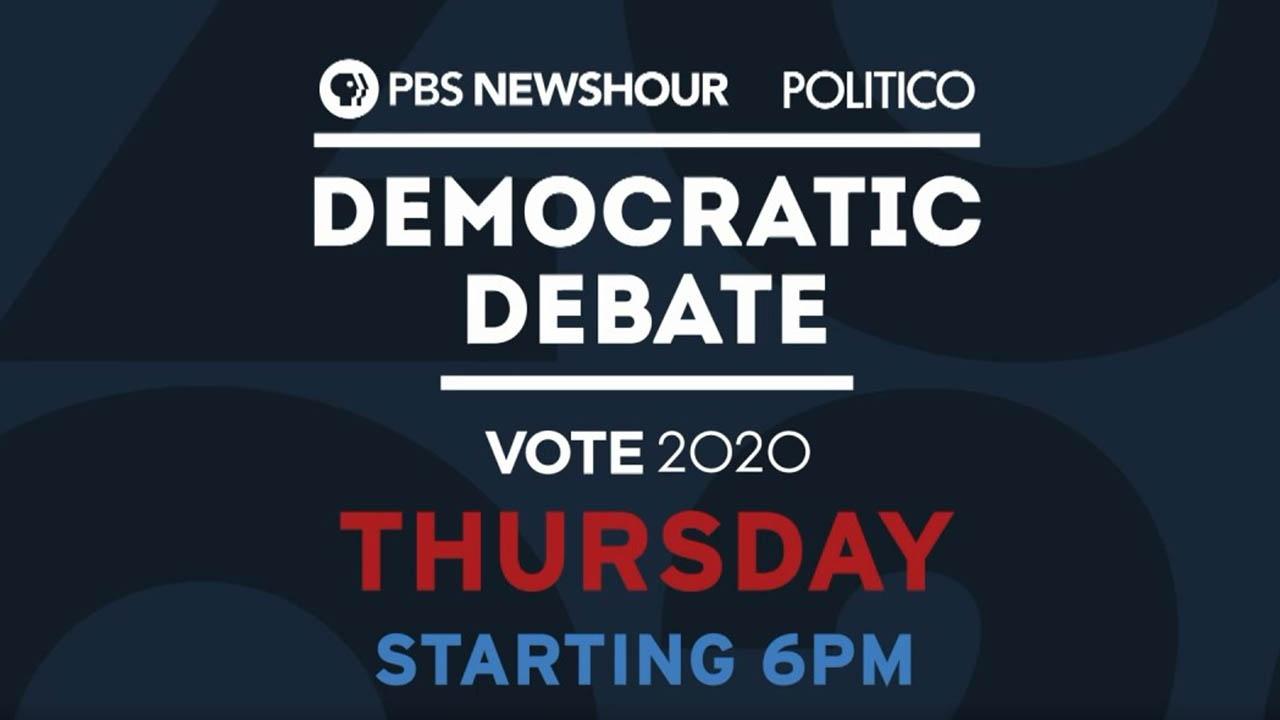 PBS NewsHour Democratic Debate 12 19 19