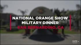 Video thumbnail: State of the Empire National Orange Show Military Dinner