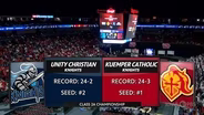 Class 2A — Unity Christian Knights vs. Kuemper Catholic Knights