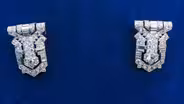 Appraisal: Cartier Diamond Dress Clips, ca. 1930