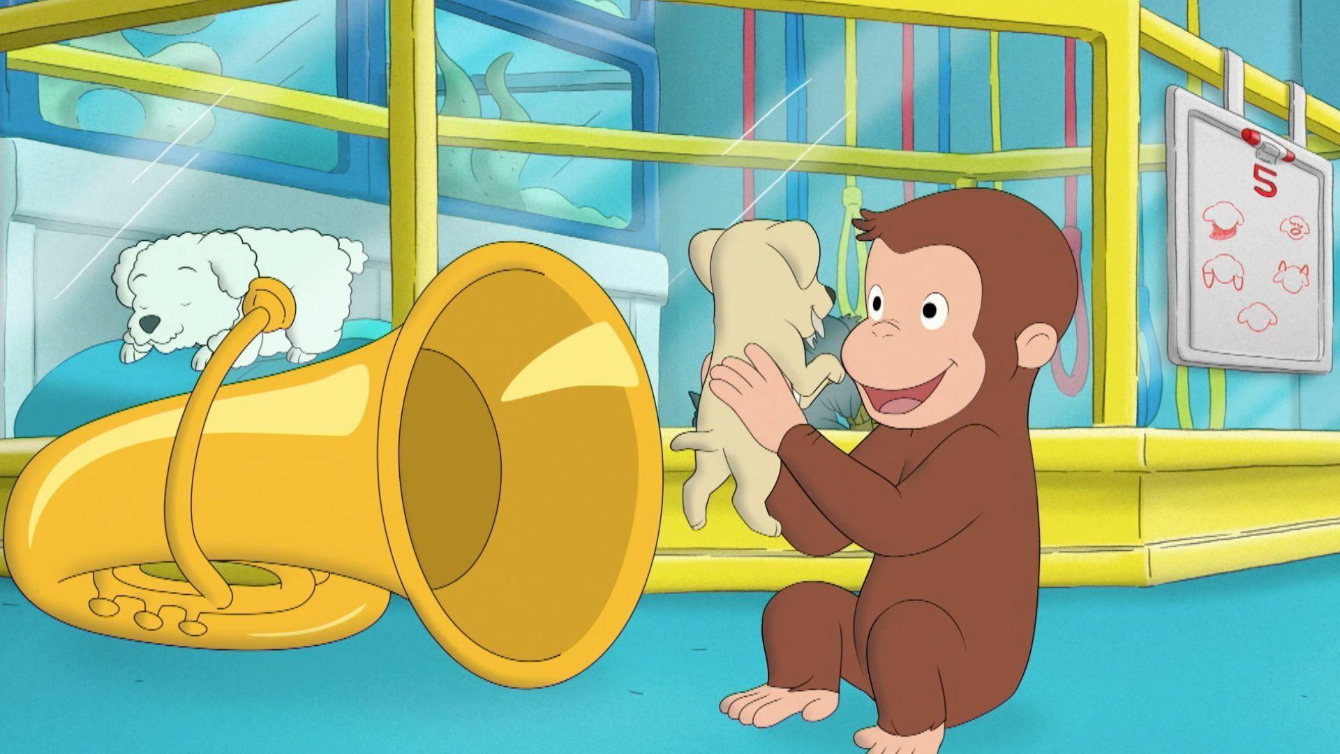 Curious George and the Lost Puppy/Gnocchi's Purr-fect Day