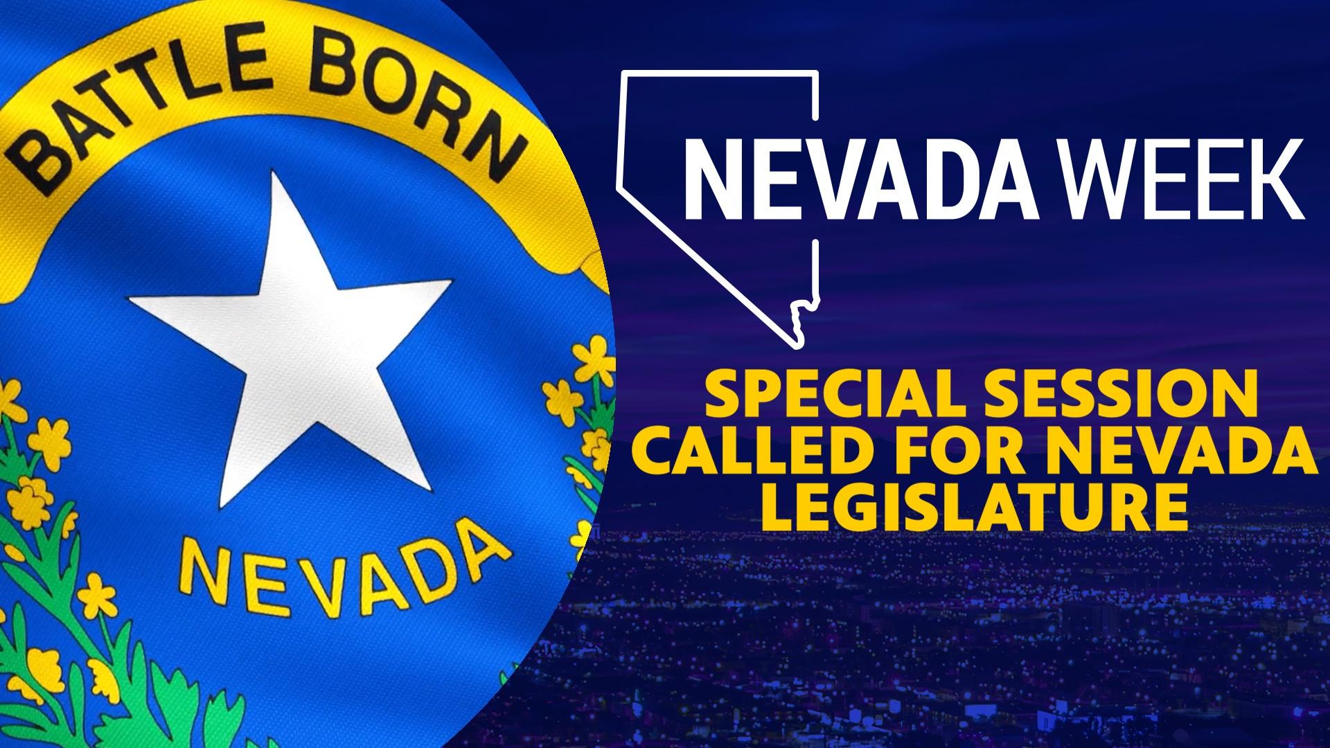 Special Sessions called for Nevada Legislature