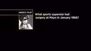 Index File | 1966 Mayo Surgery