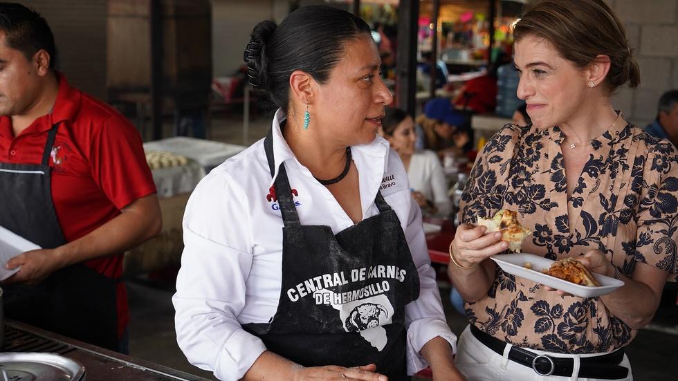 Sonoran Hot Dogs - Pati Jinich