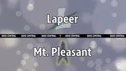 Lapeer vs. Mt. Pleasant