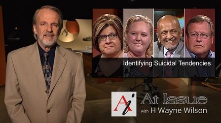 Video thumbnail: At Issue S31 E01: Identifying Suicidal Tendencies