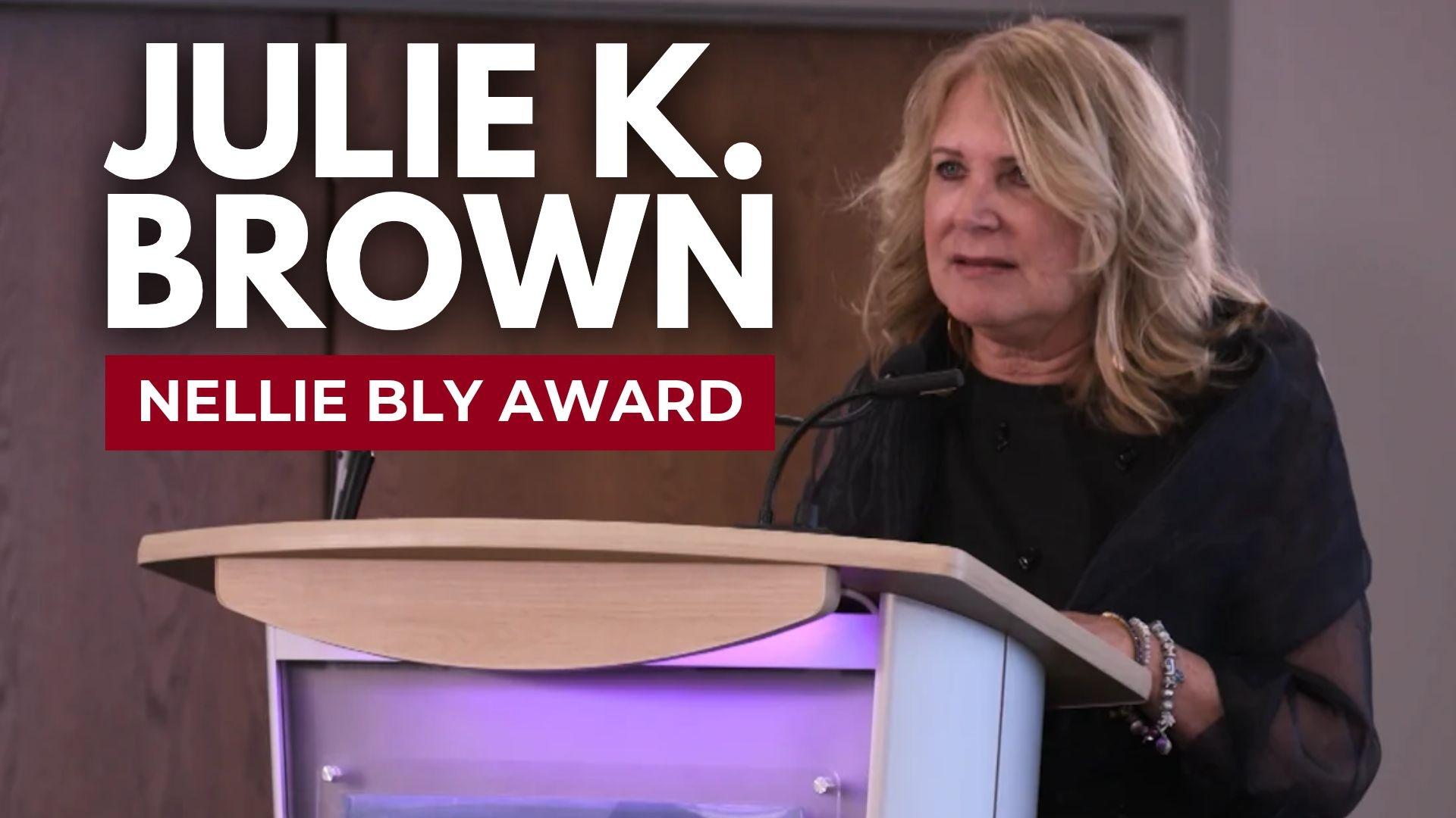 Dive into NY's haunted history & learn about journalist Julie K. Brown's Nellie Bly Award honor.