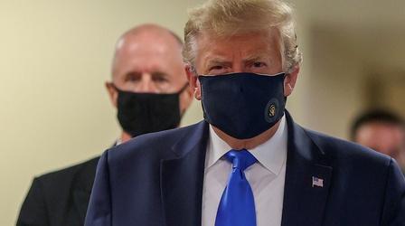 Video thumbnail: PBS NewsHour As coronavirus surges, Trump and White House attack Fauci