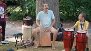 Peruvian Cajon Player: Hector Morales