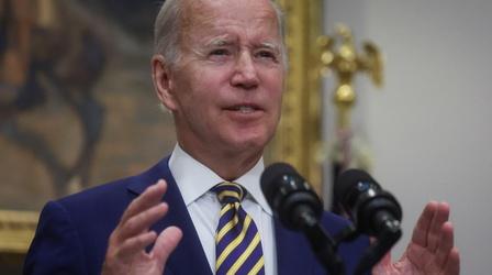 Video thumbnail: Washington Week Biden address student debt, ramps up criticism of GOP