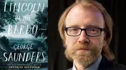George Saunders and Salman Rushdie at 2017 Miami Book Fair