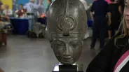 Appraisal: 20th C. Reproduction Amenhotep III Stone Head