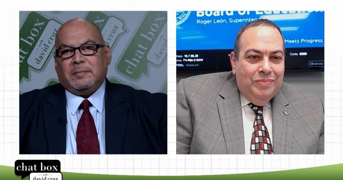 Chat Box with David Cruz Newark Schools Supt. Roger León on his