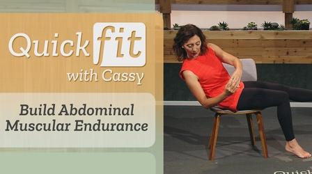 Video thumbnail: Quick Fit with Cassy Build Abdominal Muscular Endurance