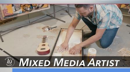 Video thumbnail: Carolina Impact Mixed Media Artist Chris Georgalas | Carolina Impact