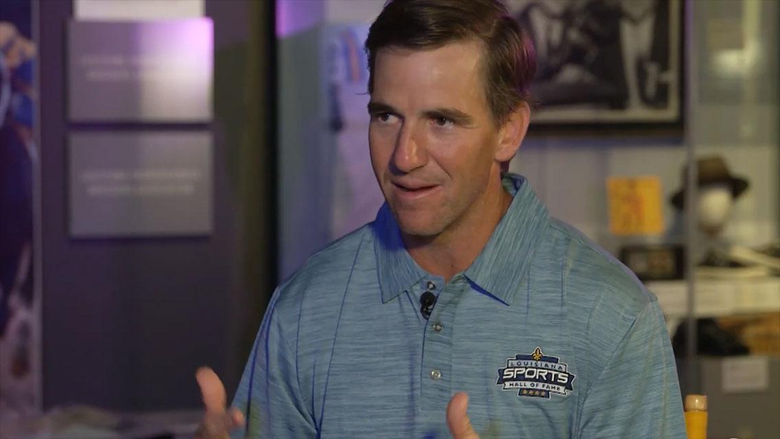 For Eli Manning, the shadow of his family's name wouldn't stop him from creating his own legacy.