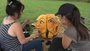 Pumpkin carvers elevate the art of the jack-o'-lantern