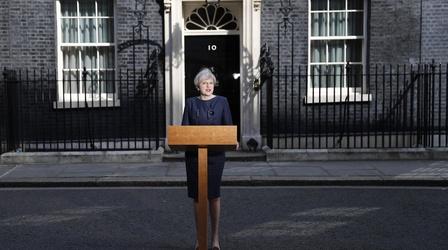 Video thumbnail: PBS NewsHour Is U.K.’s May taking a risk by calling for snap elections?