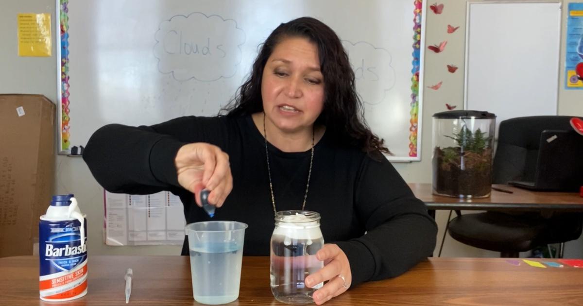 At-home learning presents: teacher time | create rain in a jar! | teacher time