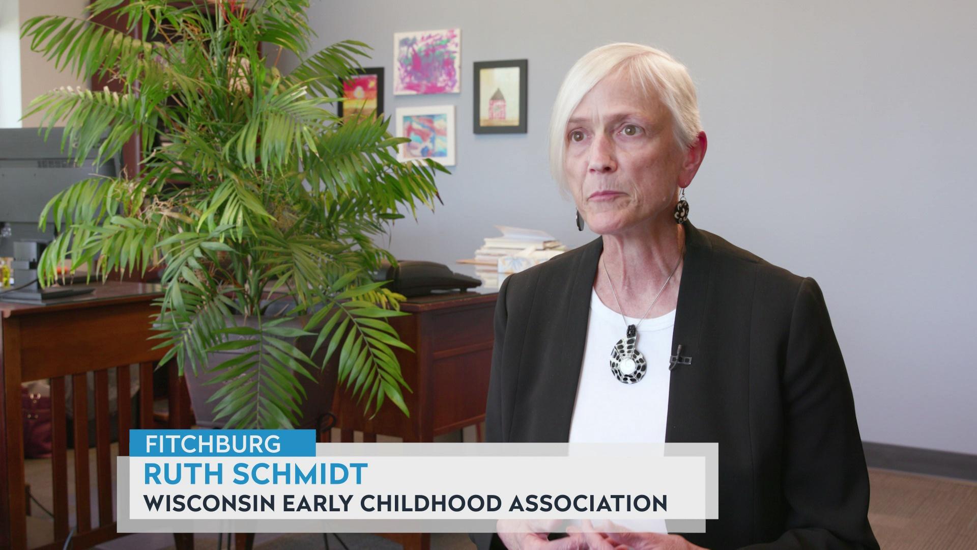 Ruth Schmidt on declining child care options in Wisconsin