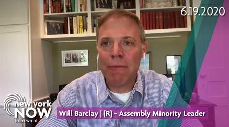 Video thumbnail: New York NOW Assembly Leader Will Barclay on Nursing Home Deaths