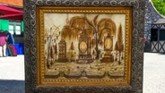 Appraisal: Hair Pictorial Memorial, ca. 1895