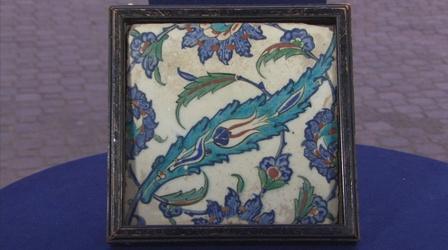 Video thumbnail: Antiques Roadshow Appraisal: Iznik Fritware Tile, ca. 1610