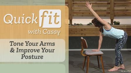 Video thumbnail: Quick Fit with Cassy Tone Your Arms & Improve Your Posture