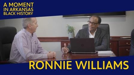Video thumbnail: Arkansas Week A Moment in Arkansas Black History: Ronnie Williams