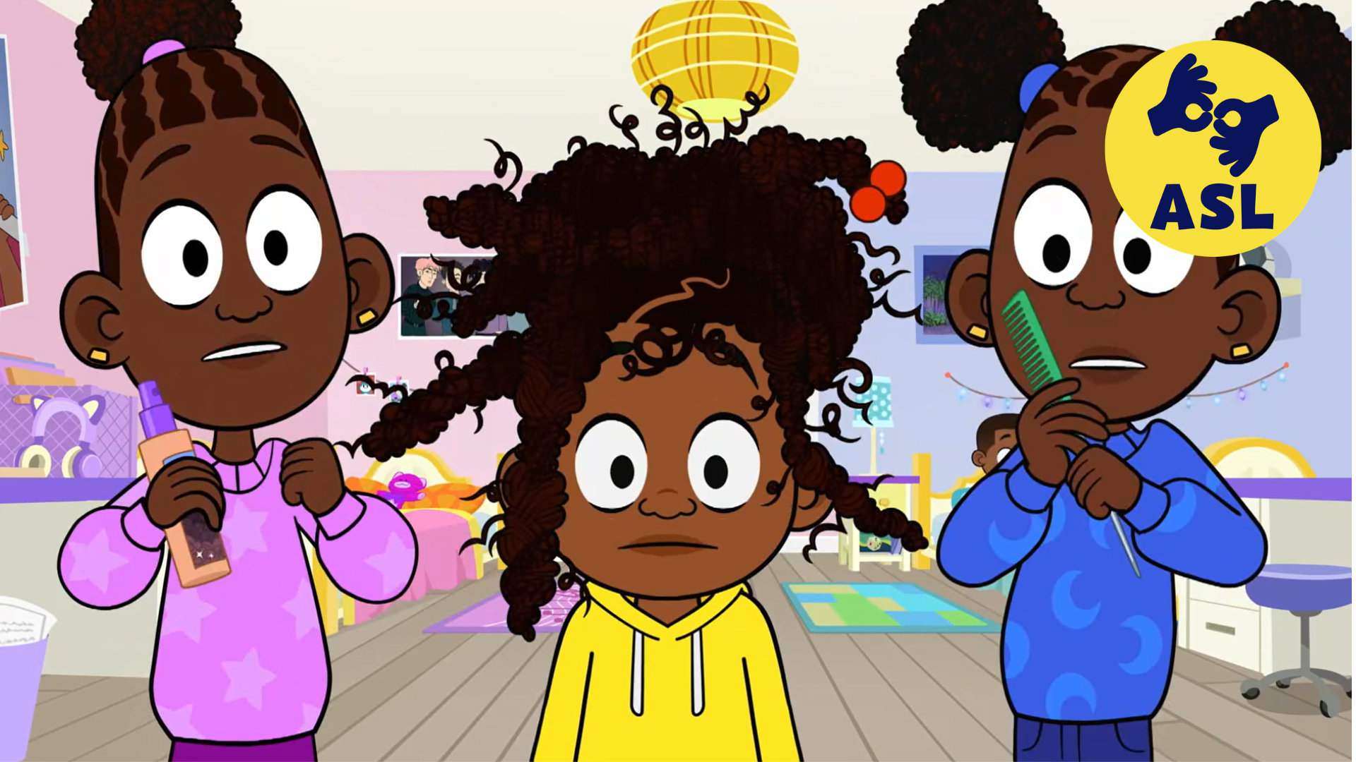 Lyla Can't Sleep/Hairdos and Hair Don'ts (ASL)