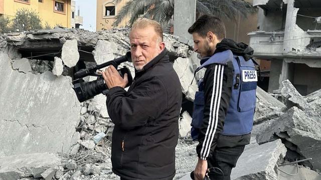 Gaza journalist fights to protect family while covering war