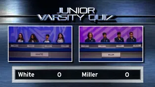 2023 Junior Varsity Quiz / Final Miller v. White