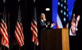 Trump lashes out at vote counting as Biden urges patience