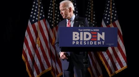 Video thumbnail: PBS NewsHour News Wrap: Biden blasts Trump’s COVID-19 response