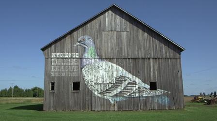 In rural Michigan, old barns become new art