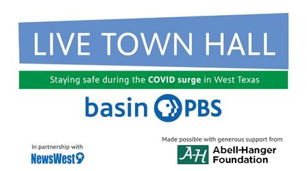 Video thumbnail: Basin PBS Live Town Hall - Staying Safe in the COVID Surge in West Tex