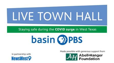 Video thumbnail: Basin PBS Live Town Hall - Staying Safe in the COVID Surge in West Tex