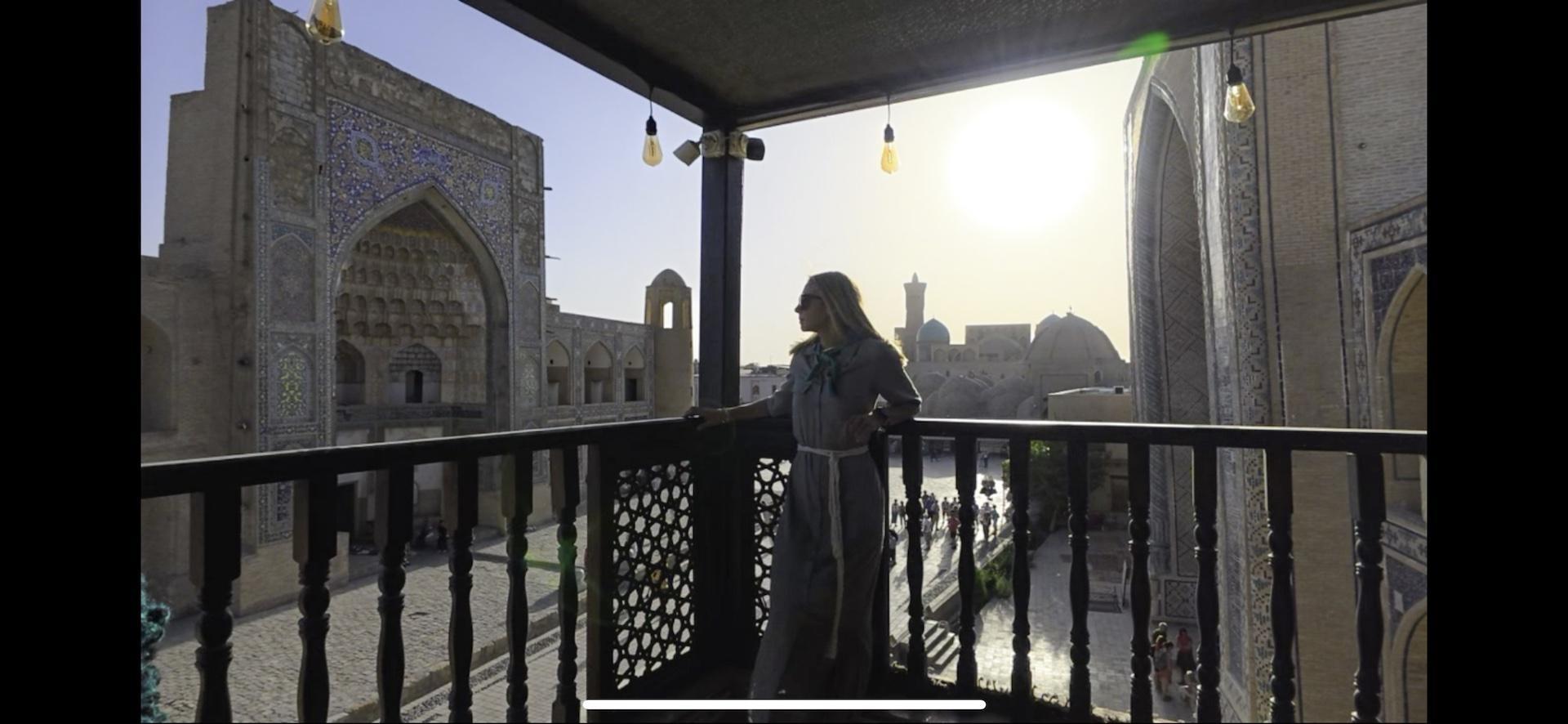 Alice explores the ancient cities of Samarkand, Bukhara, and Khiva along the legendary Silk Road.