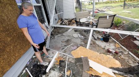 Video thumbnail: PBS NewsHour North Carolina assesses the damage after Hurricane Dorian