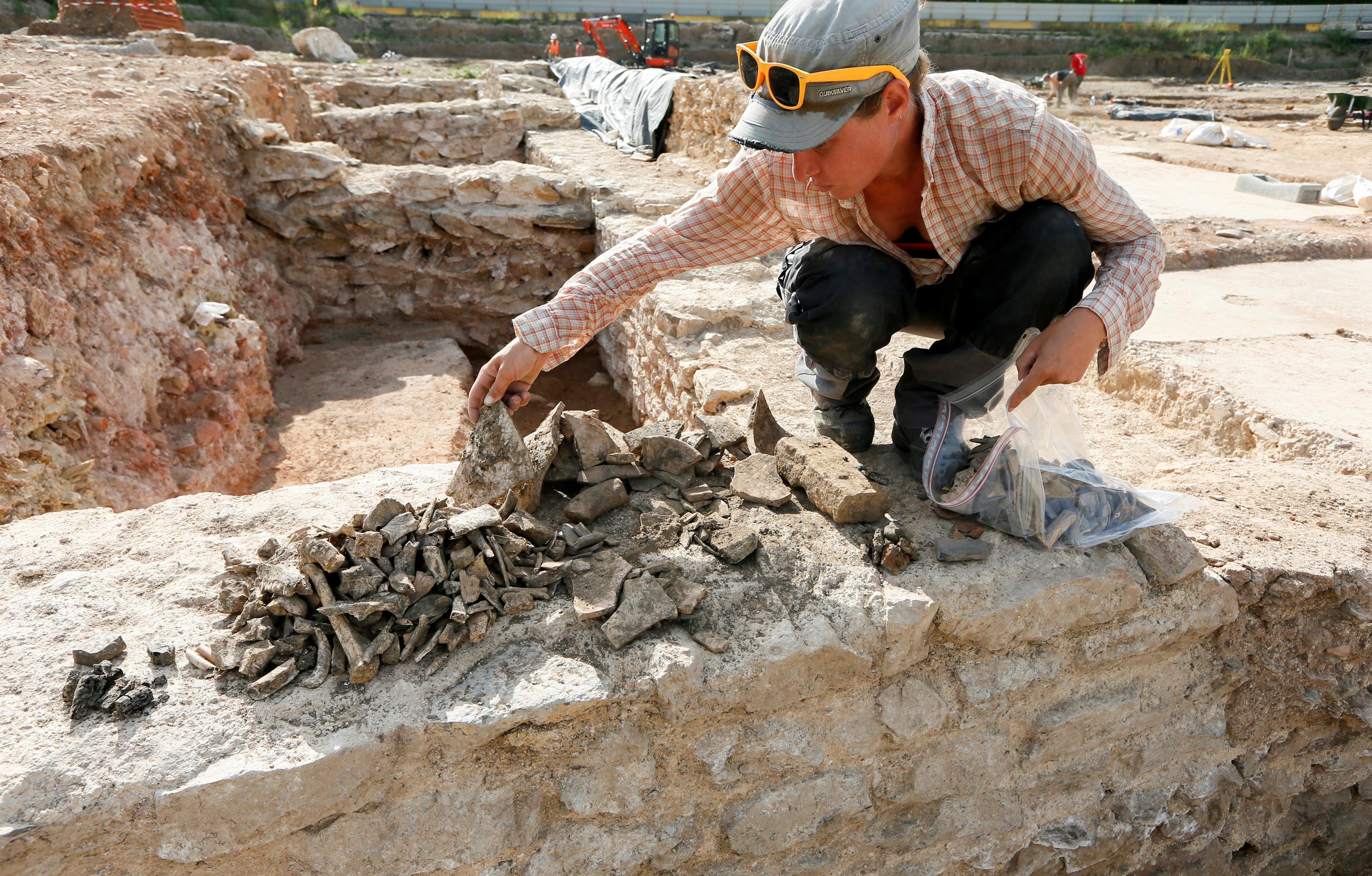 France’s ‘mini Pompeii,’ a Roman town frozen in time by fire