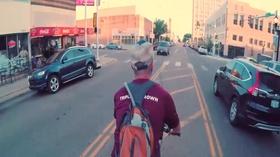 Video thumbnail: The Handle The Handle: Downtown from a Pedicab