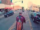 The Handle: Downtown from a Pedicab