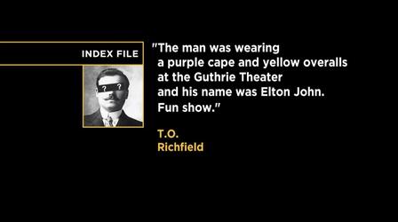 Video thumbnail: Almanac Index File | A Noted 1970 MN Visitor