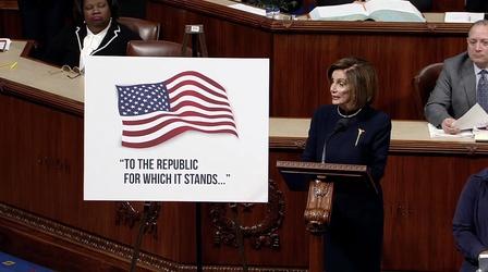 Video thumbnail: PBS NewsHour Pelosi's full statement ahead of impeachment vote