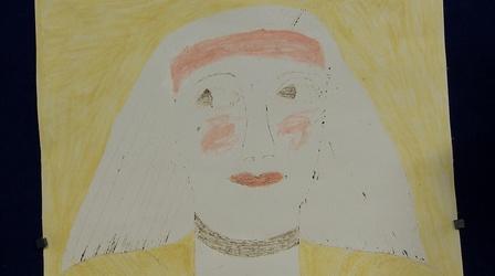 Video thumbnail: Antiques Roadshow Appraisal: Lee Godie Canvas Painting, ca. 1985