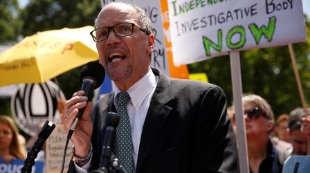 Video thumbnail: PBS NewsHour DNC sues Russia, Trump ‘co-conspirators’ over 2016 election