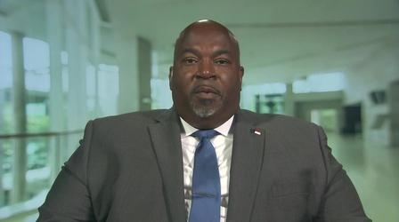 Video thumbnail: Election N.C. Lieutenant Governor Candidate Mark Robinson Interview